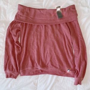 Abercrombie Off The Shoulder Sweater